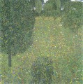Landscape Garden Meadow in Flower Gustav Klimt